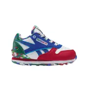 Reebok Pj Masks Classic Leather Step N Flash Shoes White/Blue Blast/Red
