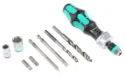 Wera MAINTENANCE TOOL KIT 41Pcs Sockets, Bits, Voltage Tester *German Brand
