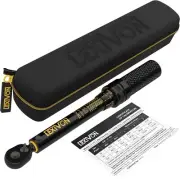 Professional Grade Torque Wrench 1/4-Inch with Non-Slip Handle and Calibration