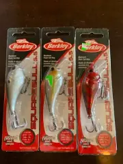 FLASH-TAIL WAG fishing bait/lure floating 5.5' 3/8oz. SquareBull rattle 2-3/8"