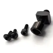 Titanium MTB Fork Bolts - Fox 36/38 Fork - Axle Pinch, Cable, Mudguard - Black