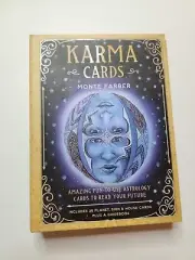 Karma CARDS Reading Tarot Deck w/book Free Shpn