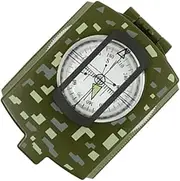 Outdoor Waterproof Compass - Waterproof Fluorescent Sighting Compass - High Accuracy Backpack Accessory for Exploration, Field Practice, Camping, Boating, Mountaineering