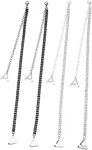 [Holibanna] 2 Pairs Tassel Bra Straps Women Dress Belt Strapless+bra Lifting Straps Bra Straps for Women Dress Anti- Decor Adjustable Bra Shoulder Straps Alloy Miss Tape Pearl