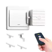 Wall Mounted Smart Light Switch Set with Remote Control Robotic Arms