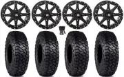 High Lifter HL10 15" Wheels Black 30" Intersect Tires Can-Am Defender