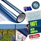 One Way Mirror Blue Window Film Home Glass ultraviolet-proof 100CM x 100CM