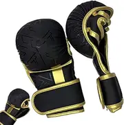 Boxing Glove | Sparring Boxing Gloves | Professional Padded Mitts for Heavy Bag Punching, Adjustable Fitness Practice Equipment, Indoor Outdoor Gym Workout, Portable Striking Exercise