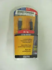 Belkin Pro Series 10’ Feet USB Device Cable A Plug/B Plug Printer Scanner Fax