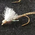 NYMPH RS2 SIZE 16 BEIGE FLY FISHING FLIES TROUT PATTERN TAILWATER FRONTIER