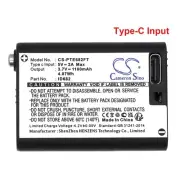 BATTERIE 1100mAh ID682 For Ledlenser Seo Headlamp 7784, Silva Headlamp Hybrid