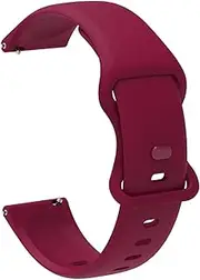 [ISOUDE] 20mm 22mm Silicone Watch Band For Garmin Vivoactive 3 4 Strap For Garmin Accessoires Forerunner 245/645 Venu SQ 2 Plus Bracelet