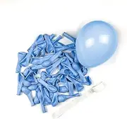 [Janinus] Jannius Pastel Blue Balloons Party Balloons 5 Inches 50 PCS Pastel Balloons Latex Balloons Birthday Balloons for Party