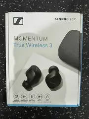 Sennheiser Momentum True Wireless 3 Earbuds Black Brand New