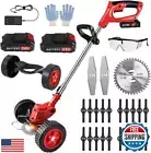 Electric Weed Wacker 3 in 1 Cordless Grass Trimmer/Edger/Brush Cutter/Lightwe
