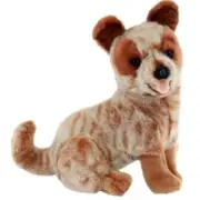 Blaze the Heeler Cattle Dog Soft Plush Toy 10"/25cm Red Bocchetta Plush Toys