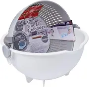 Kokubo Kogyo KK-310 Spin Wheel Colander Large (Gray)