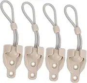 Tofficu 4Set Roller Shade Replacement Parts Kit Durable Spring Bungee Cords with Balls for Sun Shades Easy Installation Versatile Use for Blinds Canopies Tents