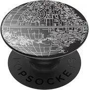 PopSockets ​​​​: Phone Grip with Expanding Kickstand, Pop Socket for Phone - Star Wars - Death Star Alum
