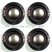 4 x Titanium diaphragm FOR Altec 604 802 804 806 807 808 902 908 909, 8 Ohm NEW