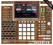 Akai MPC-X SE Skin | Wood 2 | Protective Decal | StyleFlip Skins