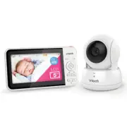 VTech BM5550AU Pan & Tilt Full Colour Camera Baby Monitor Security Video & Audio