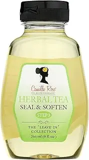 Camille Rose Herbal Tea leave in Hair Oil, with Jojoba and Lavender to Seal Moisture and Soften Strands, for all Hair Types, 9 fl oz