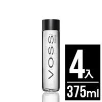 在飛比找蝦皮商城優惠-【VOSS芙絲】挪威頂級氣泡礦泉水(375mlx4入)-時尚