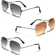 Air Force Gradient Lens Vintage 80s Retro Pilot Sunglasses Mens Womens Glasses
