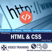 Learn HTML5 and CSS3 Video Training Tutorial DVD-ROM Course Intro HTML5 & CSS3