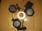 WaterCannon Pond Fountain Solar Powered Changing Color Light Kit 2" Center