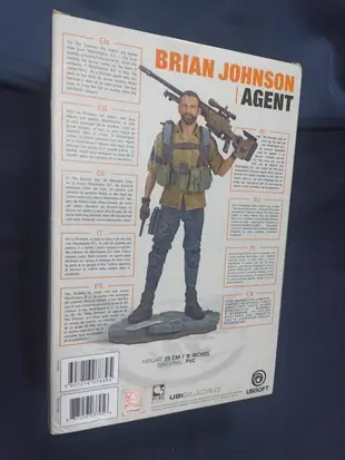 【湯姆克蘭西：全境封鎖 The Division 2 BRIAN JOHNSON AGENT】未拆封 庫-486