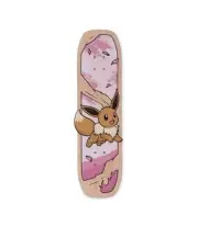 2025 Pokemon Center X Bear Walker Eevee Skateboard W/ Trucks & Wheels In Hand