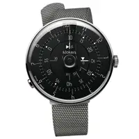 在飛比找PChome24h購物優惠-klokers【庫克錶】KLOK-01- M2 極簡黑色錶頭