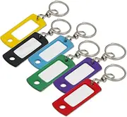 Lucky Line Key Tag with Swivel Ring; 200 Per Box Assorted Colors (16800)