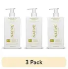 (3 Pack) Curls Care 2In1 Shampoo and Conditioner, Coconut Milk & Tumeric, 16.5