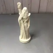 Ceramic Bisque Small wizard, replacement chess set U Paint, Ready to Paint 7”