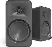 Kanto ORA4 140W Powered Reference Speakers with USB-C Input and Bluetooth - Black, Pair