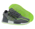 Adidas NMD_R1 V2 Mens Shoes Size 7.5, Color: Grey Three/Signal Green/Cloud White