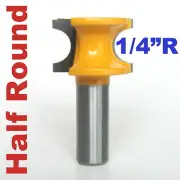 1-pc 1/2" Shanks 1/4" Radius Half Round Bullnose Router Bit sct-888