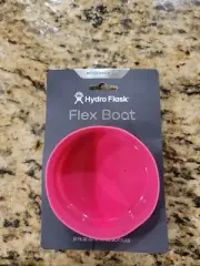 Genuine Hydro Flask Boot Cover Sleeve Flex Fit 32oz and 40oz Bottle Flamingo