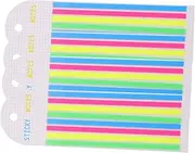 VILLFUL 4 Transparent Book Tape Highlighter Removable Page Markers for Guided Reading Focus Enhancement Annotation Practical Sentence Markers for Teens