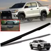 Back Rear Tailgate Black Cover For Toyota Hilux Revo Rocco 2020-2021