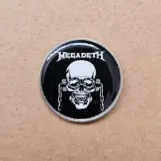 MEGADETH Enamel Pin - Heavy Metal - Hard Rock - Dave Mustaine