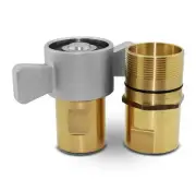 1-1/4" NPT Wet-Line Wing Nut Hydraulic Quick Disconnect Coupler / Coupling Set
