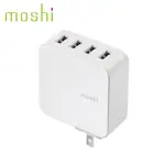 MOSHI PROGEO 旅充頭 USB 4-PORT 35W高輸出 USB 充電器 手機平板充電器 現貨 廠商直送