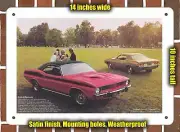 METAL SIGN - 1973 Plymouth Duster Valiant Barracuda (Sign Variant #07)