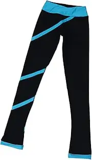 [Sosoport] Pants Womans Pants Figure Skating Pants Ladies Pants Nye Pants for Women Ice Skating Pants Ice Pants Figure Skating Bottoms Running Trousers Training Pants Pearlescent Skating Suit