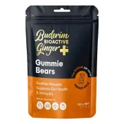 BUDERIM GINGER Bioactive + Gummie Bears | 150g