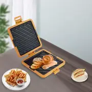 Microwaveable Sandwich Toastie Press Maker Breakfast Grille Tray Coffee+Black